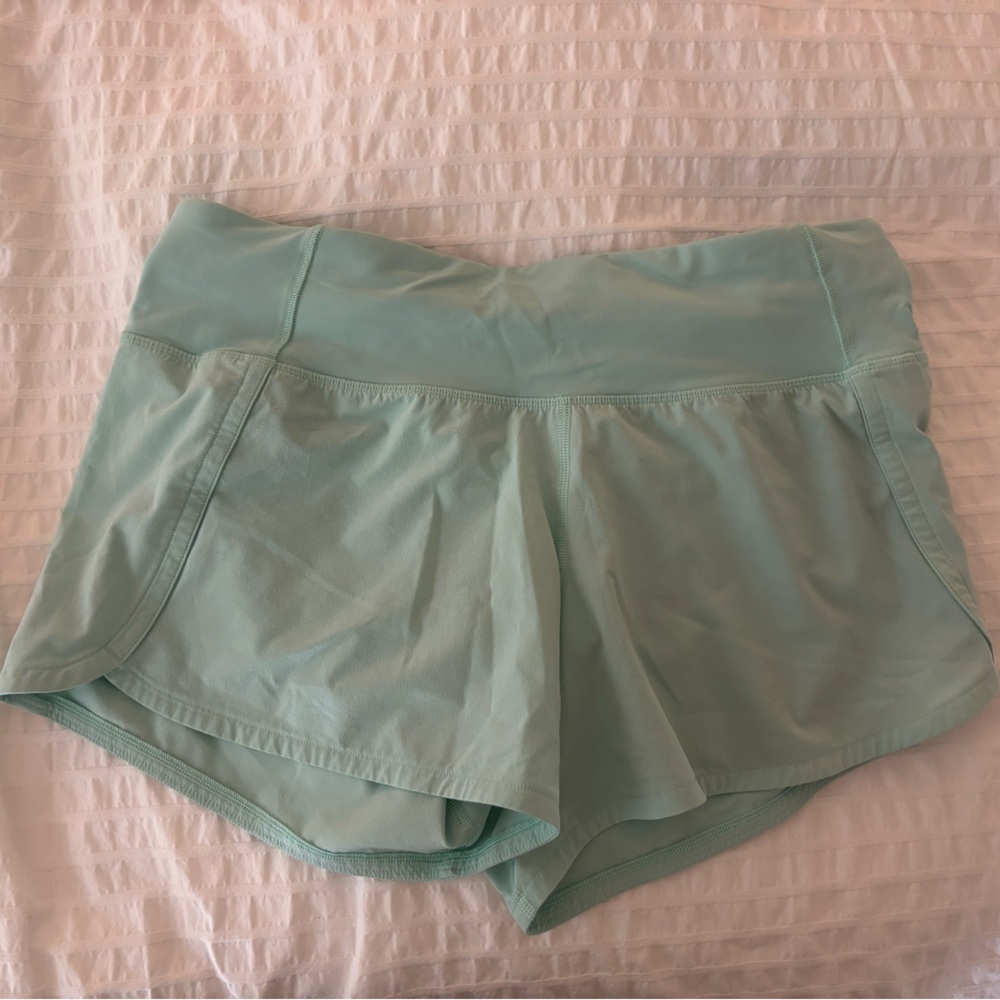 Lululemon Athletica Teal Athletic Shorts